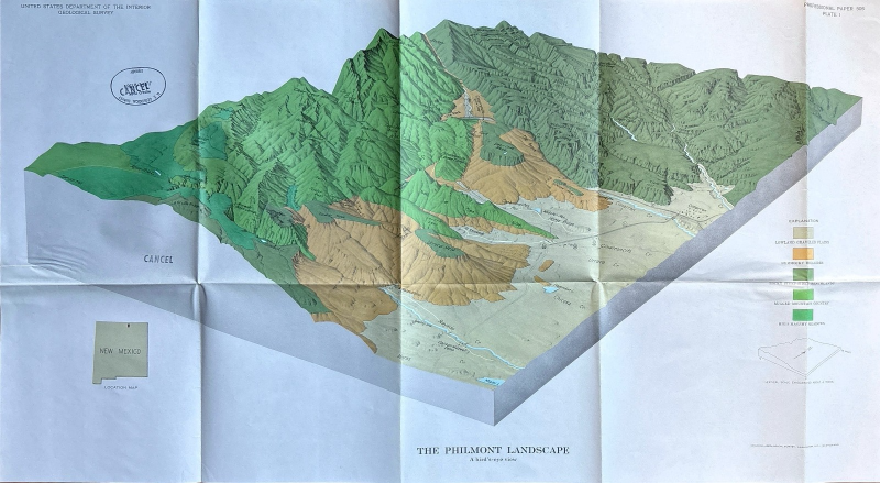 Philmont Country 1964 USGS Professional Paper 505: Complete with 6 Maps for NASA Apollo Training — image 4
