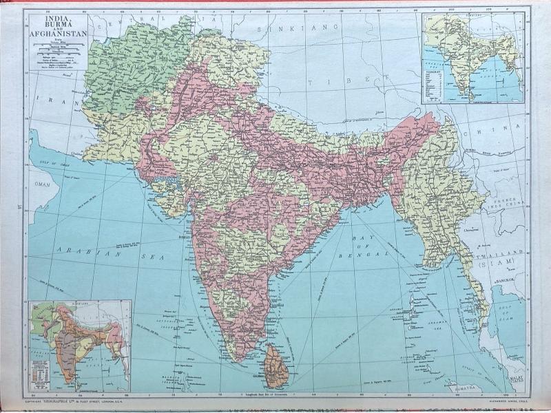 Rare WWII Giant War Map of the World & Ideal World Atlas by Geographia Map Co. — image 5