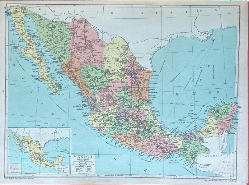 Rare WWII Giant War Map of the World & Ideal World Atlas by Geographia Map Co. — image 3