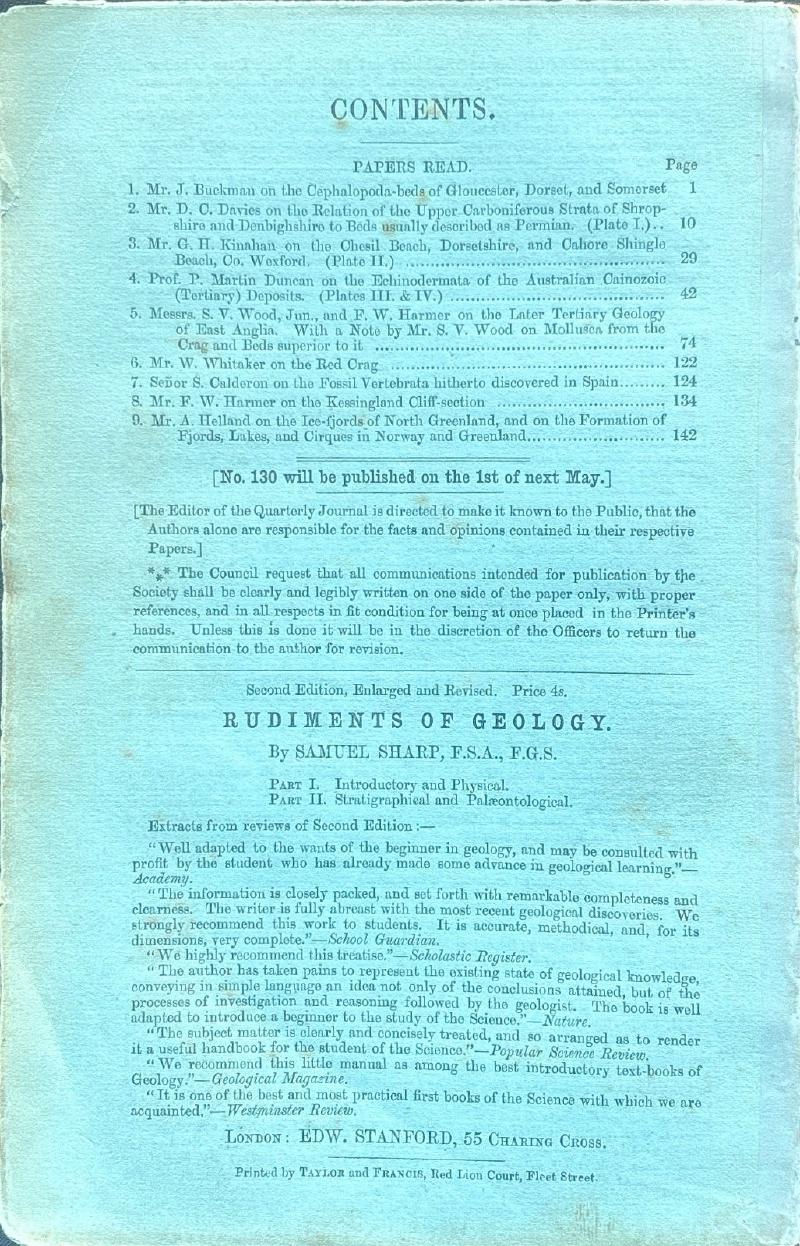 The Quarterly Journal of the Geological Society No. 129: Shropshire Stratigraphy — image 2