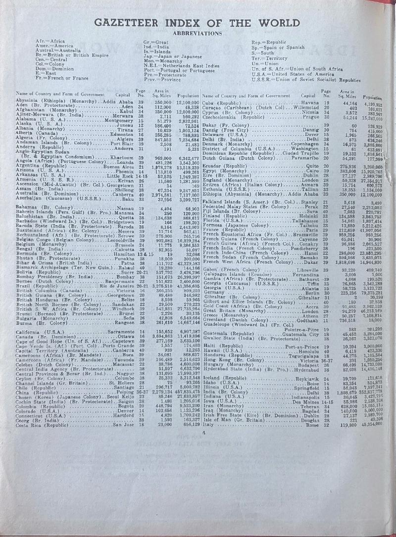 Rare WWII Giant War Map of the World & Ideal World Atlas by Geographia Map Co. — image 5
