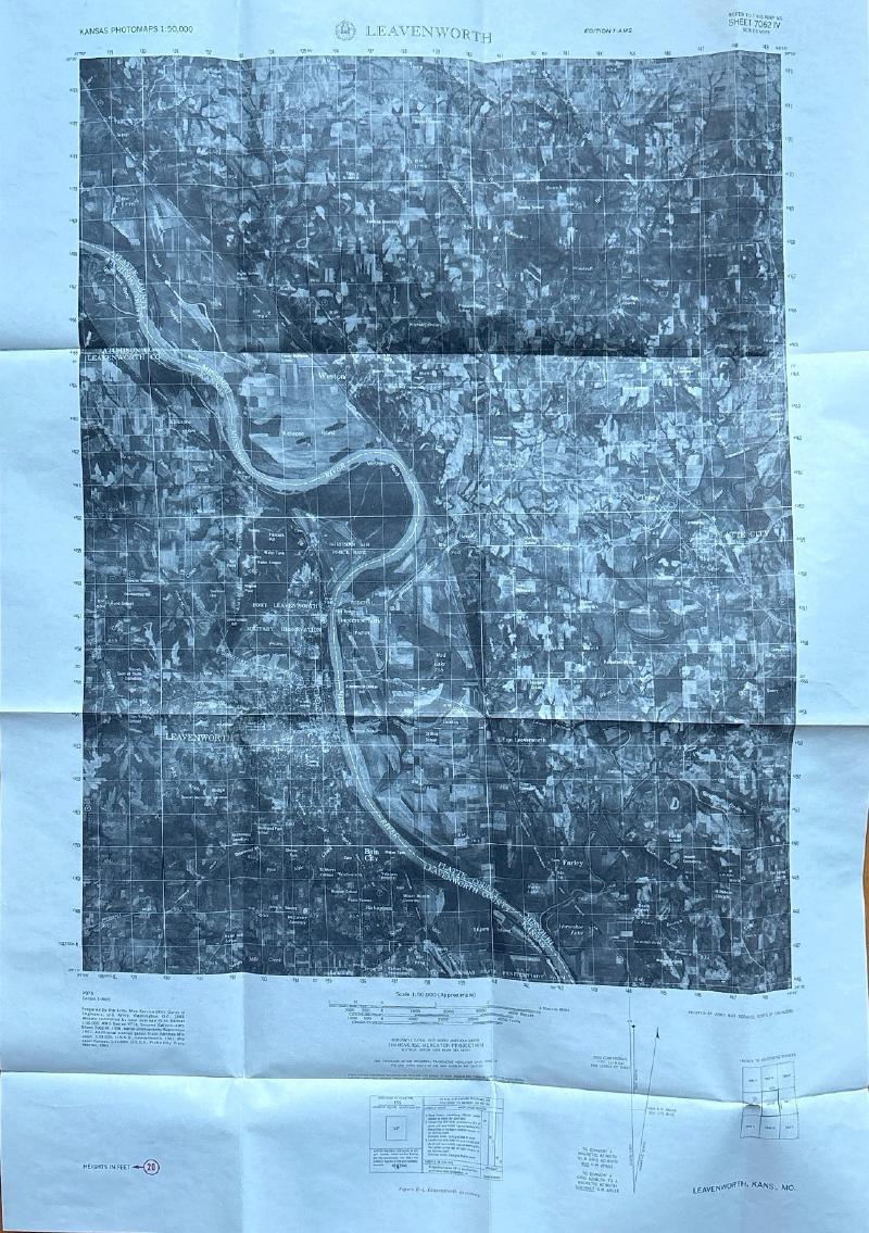 Leavenworth, Kansas and Missouri Photomap, 1960 — image 2