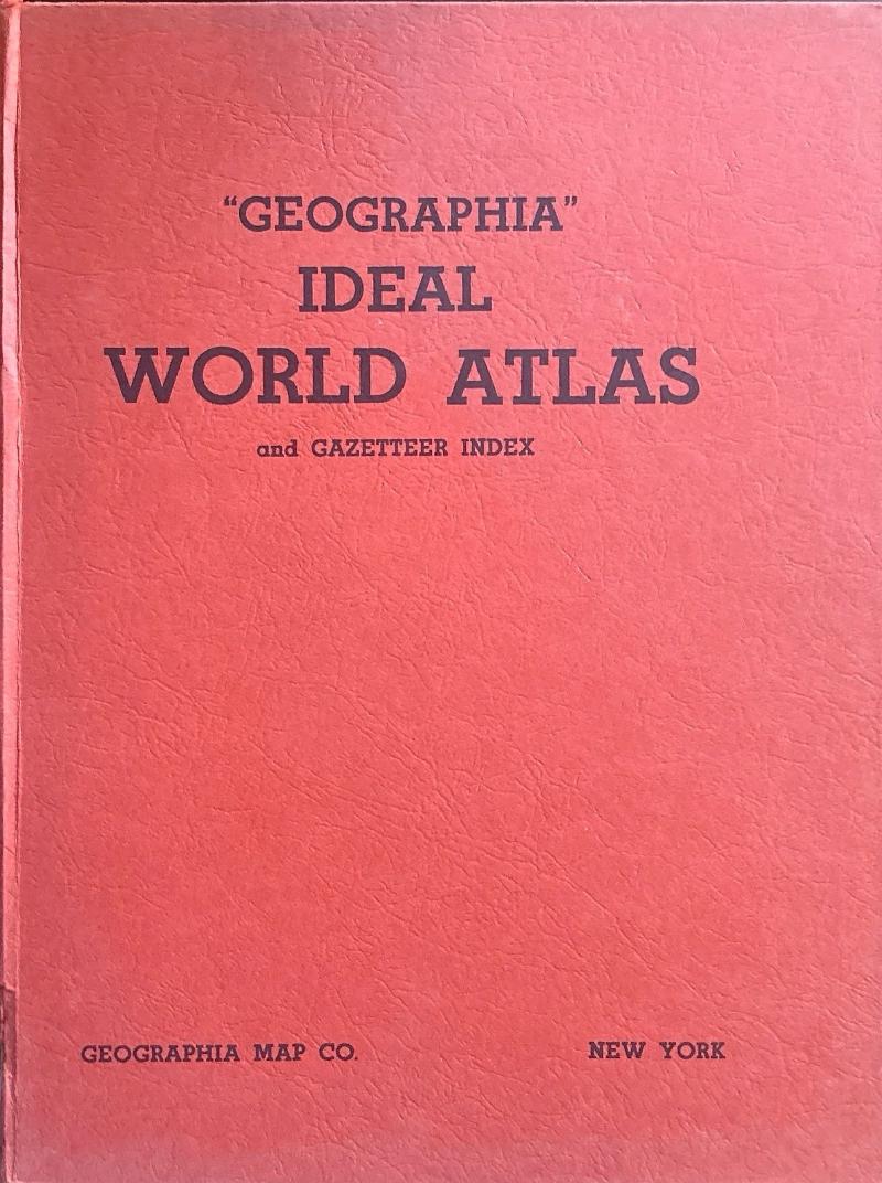 Rare WWII Giant War Map of the World & Ideal World Atlas by Geographia Map Co. — image 3