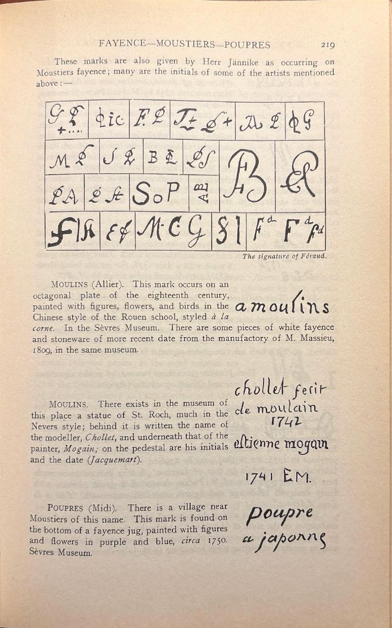 Marks & Monograms on European and Oriental Pottery and Porcelain — image 3