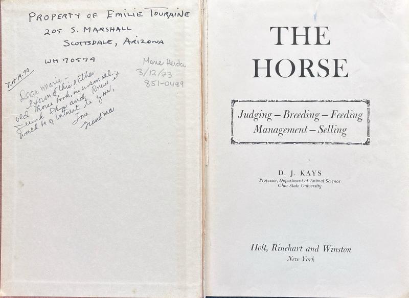 The Horse: Judging, Breeding, Feeding, Management, and Selling — image 4