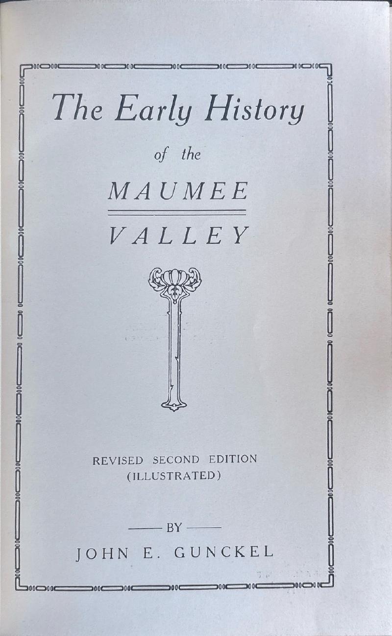 The Early History of the Maumee Valley — image 2