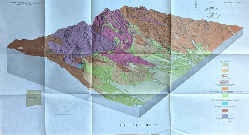 Philmont Country 1964 USGS Professional Paper 505: Complete with 6 Maps for NASA Apollo Training — image 5