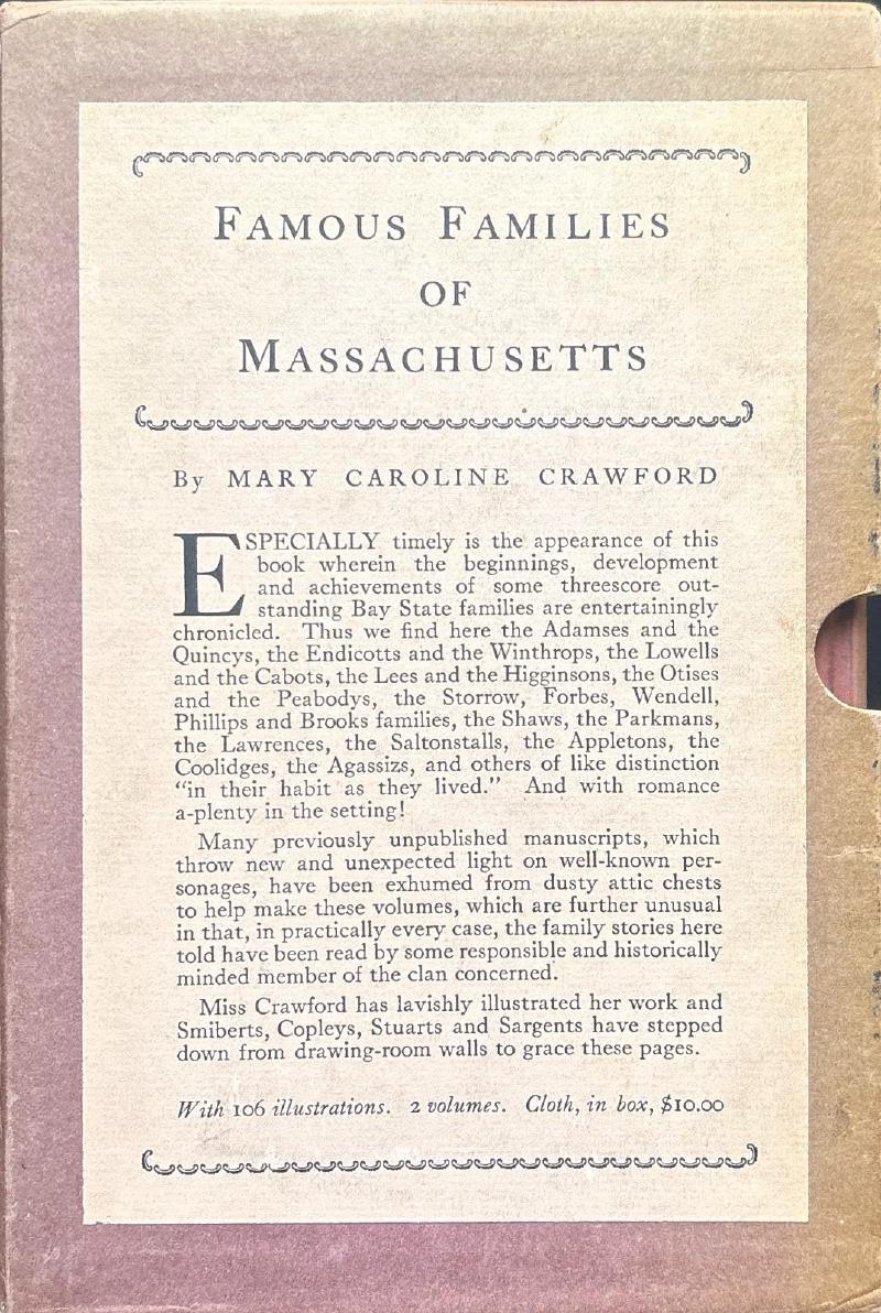 Famous Families of Massachusetts — image 2