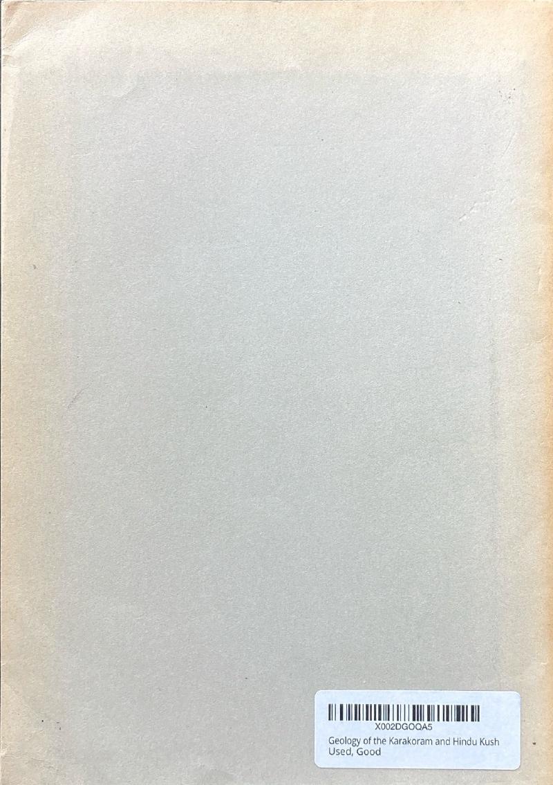 Geology of the Karakoram and Hindu Kush: Scientific Report of the 1955 Kyoto University Scientific Expedition (KUSE), with Map — image 2
